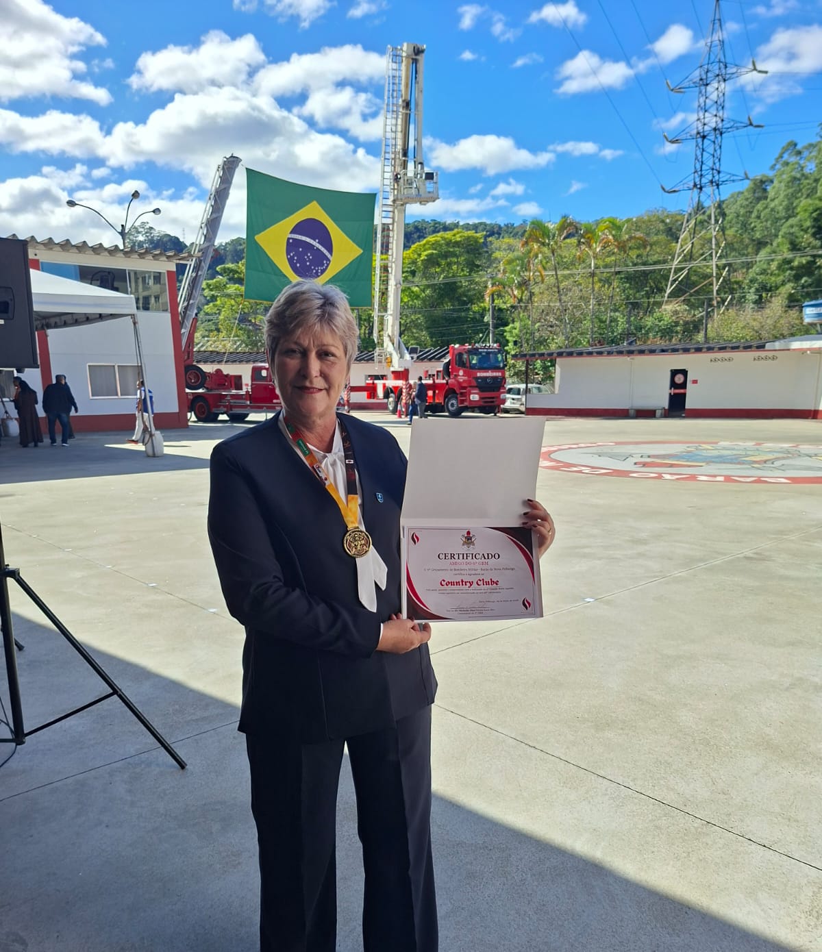 Country Clube recebe homenagem do 6º GBM