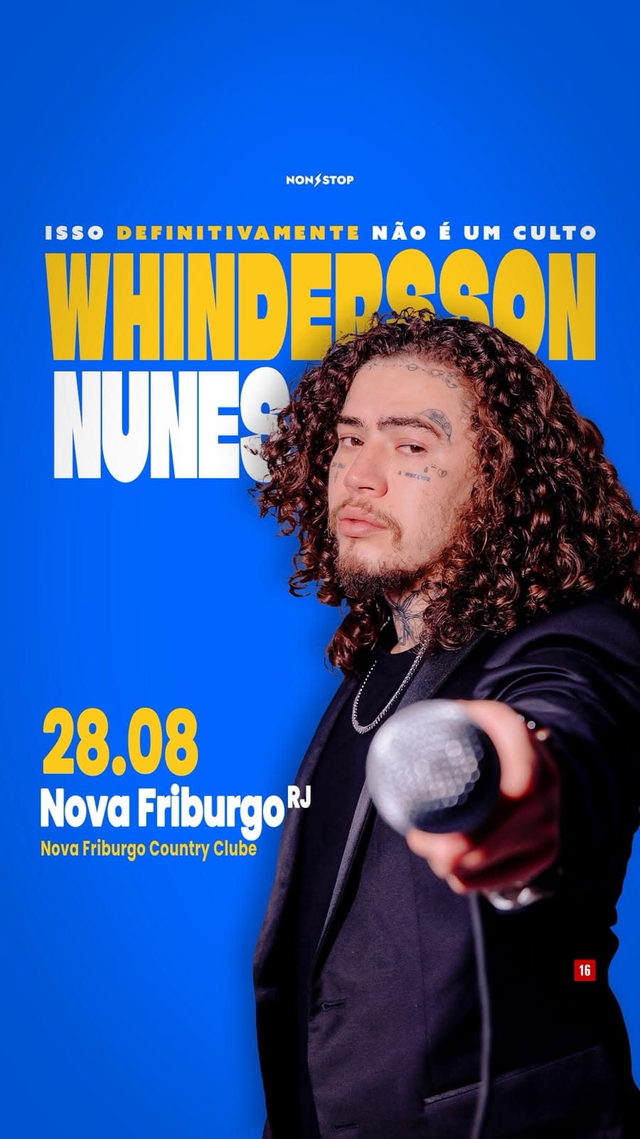 Whindersson Nunes no Teatro do Clube