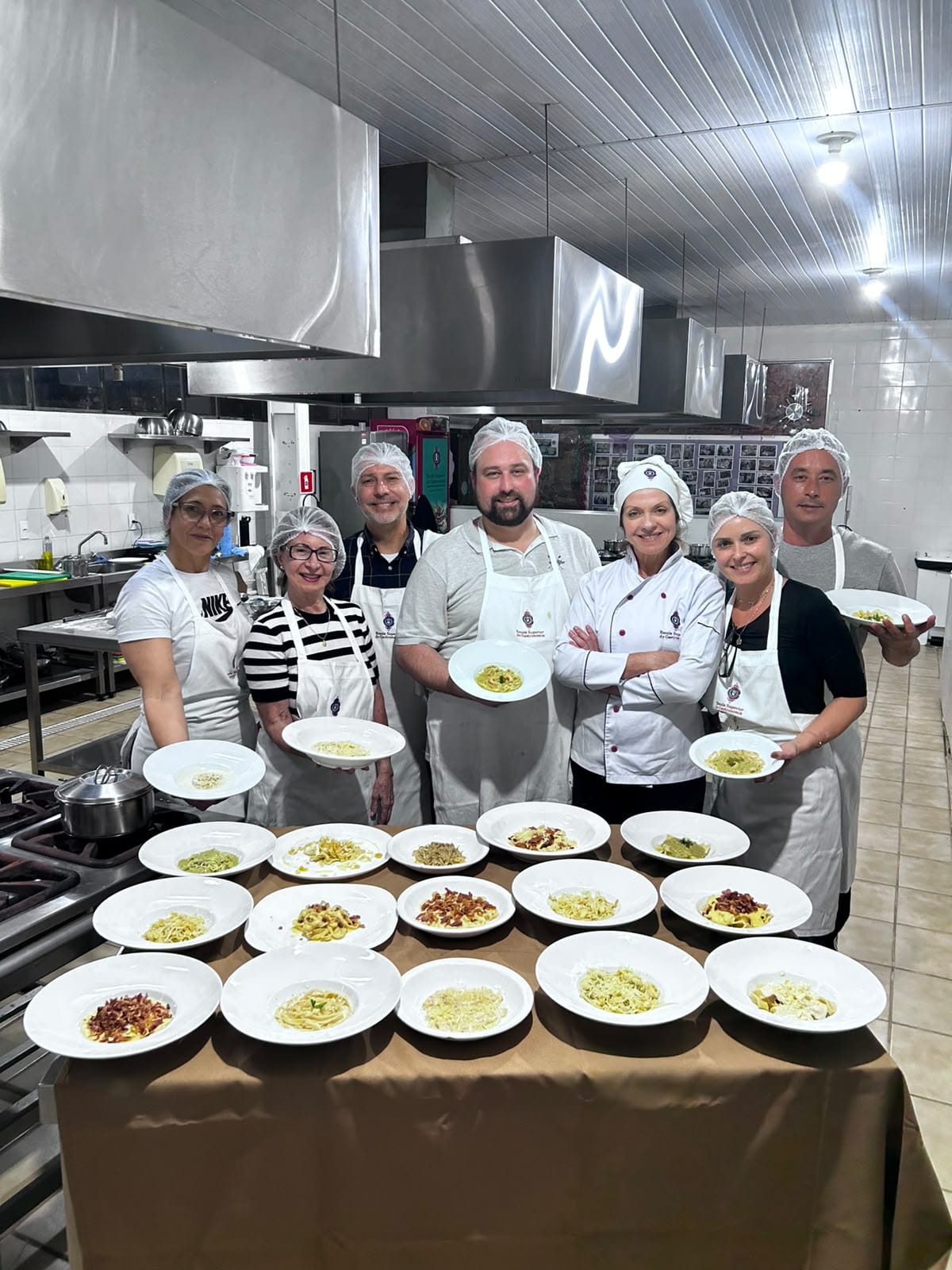 Oficina de Massas reuniu aprendizado e gastronomia