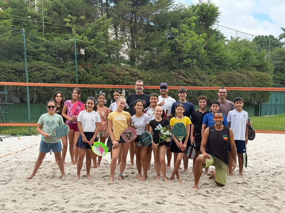 Aulão infantil de Beachtennis reúne esporte e diversão no NFCC