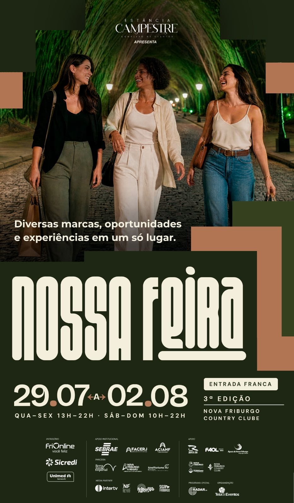 “Nossa Feira” chega ao Country Clube na próxima semana