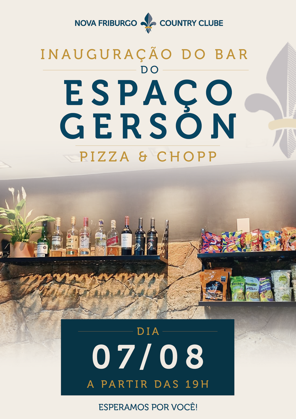 Bar do Espaço Gerson será inaugurado após ampla revitalização