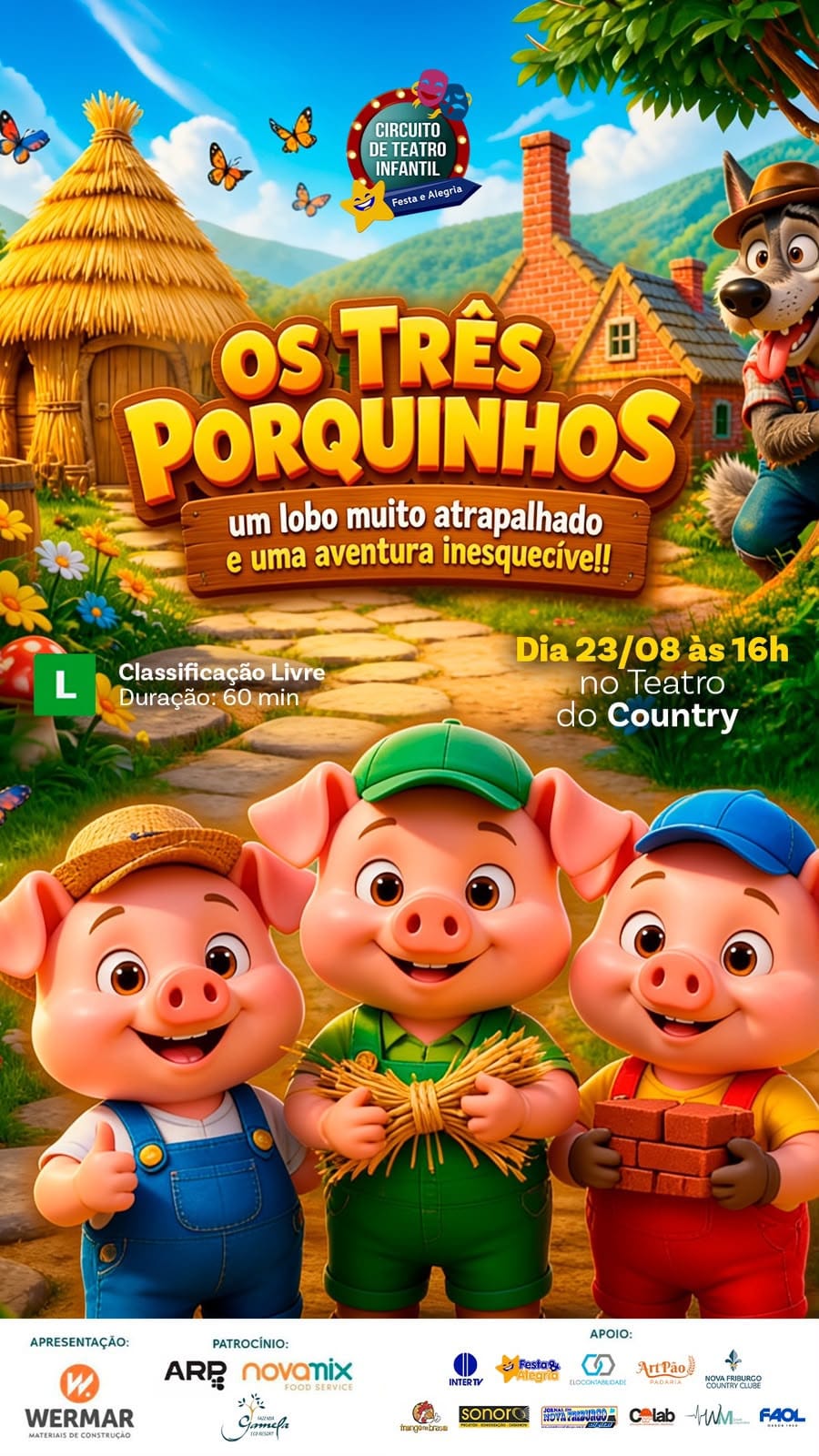 Quem conta essa história? O Lobo Mau!