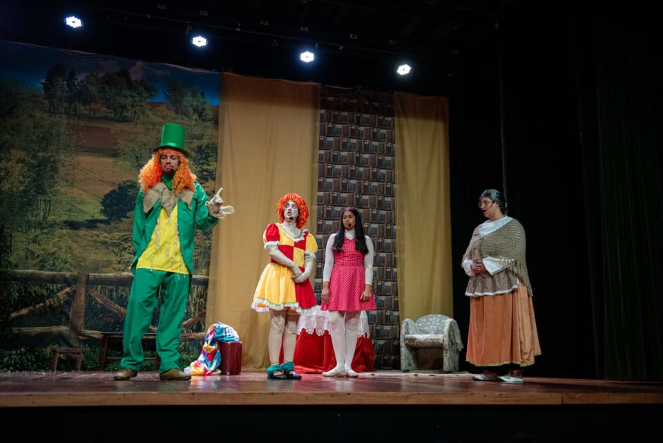 Uma aventura que saiu dos livros e chegou ao palco